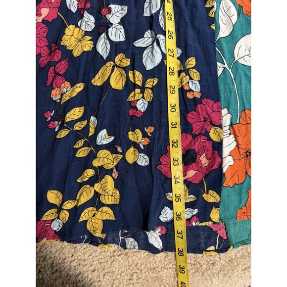 Anthropologie Dinah Collared Halter Tunic Dress Size 0 Floral D674 - Picture 11 of 12